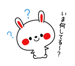 Mr. rabbit, basic set sticker #4156612