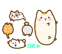 Calm cats sticker #4157282