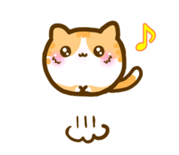 Calm cats sticker #4157285