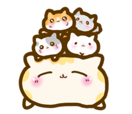 Calm cats sticker #4157288