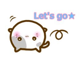 Calm cats sticker #4157289