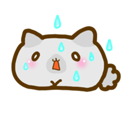 Calm cats sticker #4157290