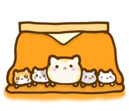 Calm cats sticker #4157292