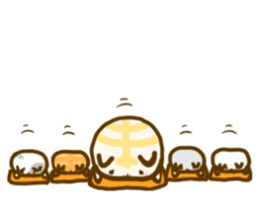 Calm cats sticker #4157293