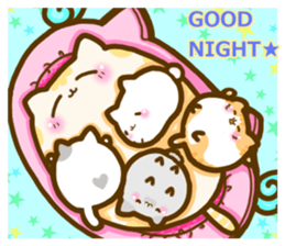 Calm cats sticker #4157295