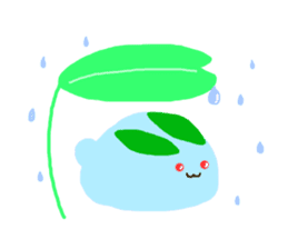 The snow rabbit sticker #4157617