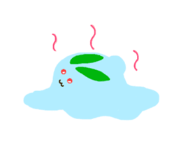 The snow rabbit sticker #4157621