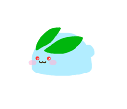 The snow rabbit sticker #4157627