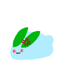 The snow rabbit sticker #4157630