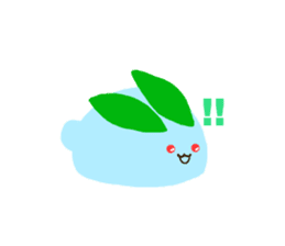 The snow rabbit sticker #4157631