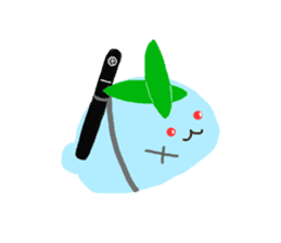 The snow rabbit sticker #4157637