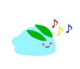 The snow rabbit sticker #4157648