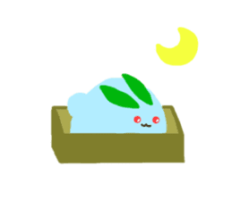 The snow rabbit sticker #4157654