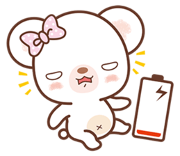 White White Bear sticker #4157862