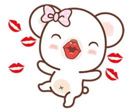 White White Bear sticker #4157868