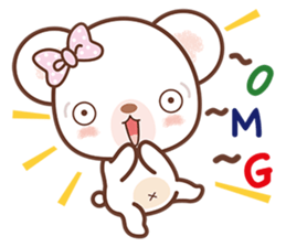 White White Bear sticker #4157873