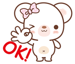 White White Bear sticker #4157874