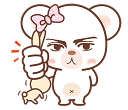 White White Bear sticker #4157882