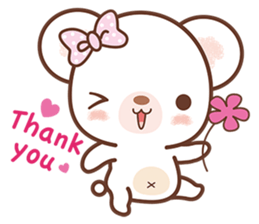 White White Bear sticker #4157883