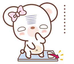 White White Bear sticker #4157885