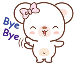 White White Bear sticker #4157895