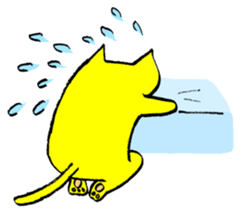 FUNNY CAT TORO 2 sticker #4157923