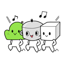 Nabe-chan, Yama-chan, Sato-kun sticker #4157991