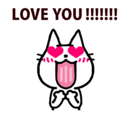 White kitty 2 sticker #4158138