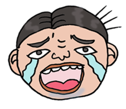 It's exaggerated. sticker #4158185