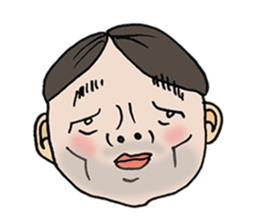 It's exaggerated. sticker #4158215