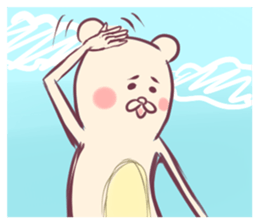 Everyday life of the bear sticker #4158396