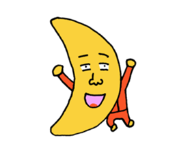 the Crescent Moon Man sticker #4158617