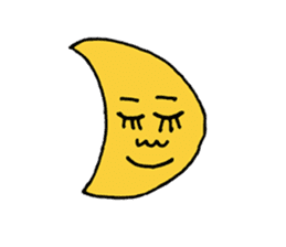 the Crescent Moon Man sticker #4158628