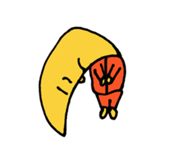 the Crescent Moon Man sticker #4158642