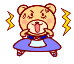 Ballet bear sticker #4158919