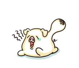 Mochi pig sticker #4159099