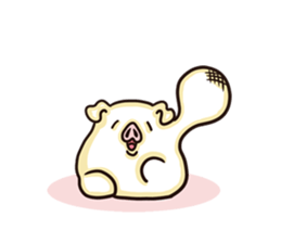 Mochi pig sticker #4159103