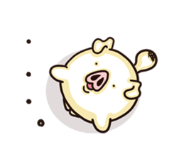 Mochi pig sticker #4159107