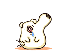 Mochi pig sticker #4159112