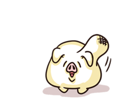 Mochi pig sticker #4159114