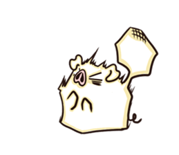 Mochi pig sticker #4159117