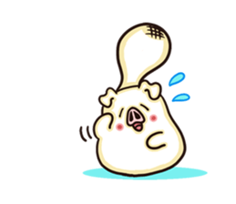 Mochi pig sticker #4159119