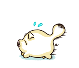 Mochi pig sticker #4159131