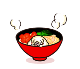 Mochi pig sticker #4159132