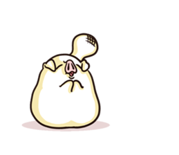 Mochi pig sticker #4159134