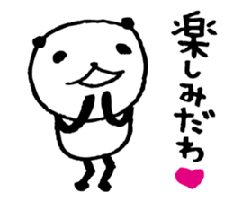 Every day of a panda in May sticker #4159319