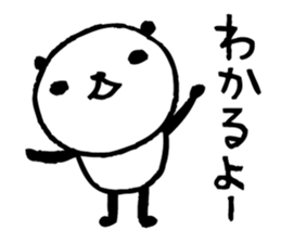 Every day of a panda in May sticker #4159327