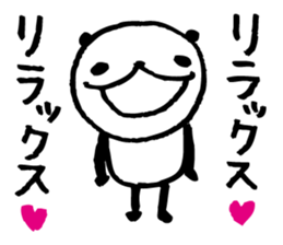 Every day of a panda in May sticker #4159330