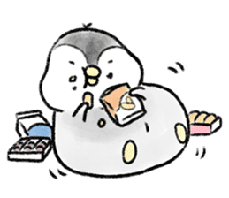 PochaPeng- A Chubby Little Penguin sticker #4159950