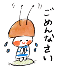 Satoshi's happy characters vol.22 sticker #4160043